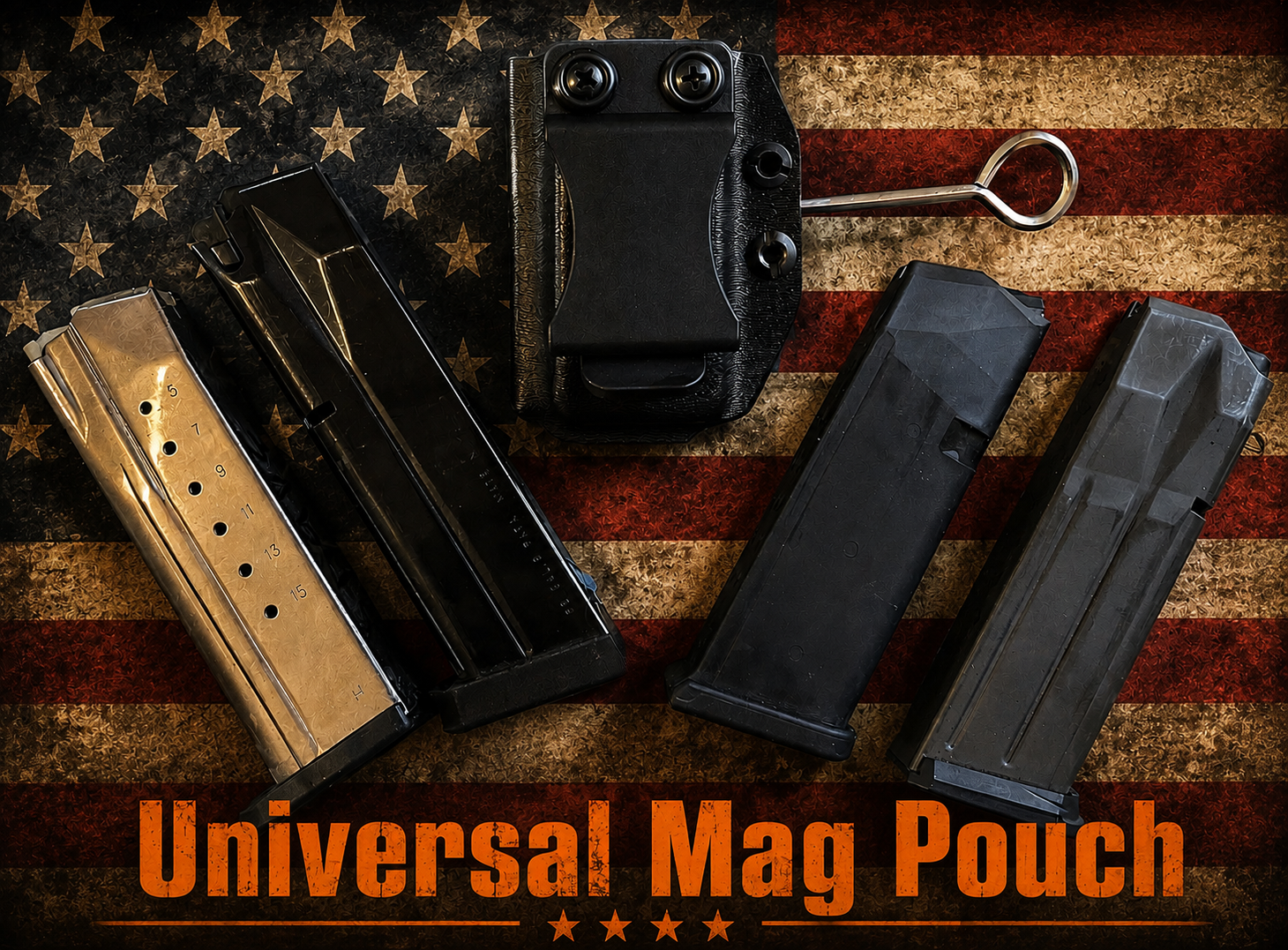 Universal Mag Pouch (fits double stacked mags)